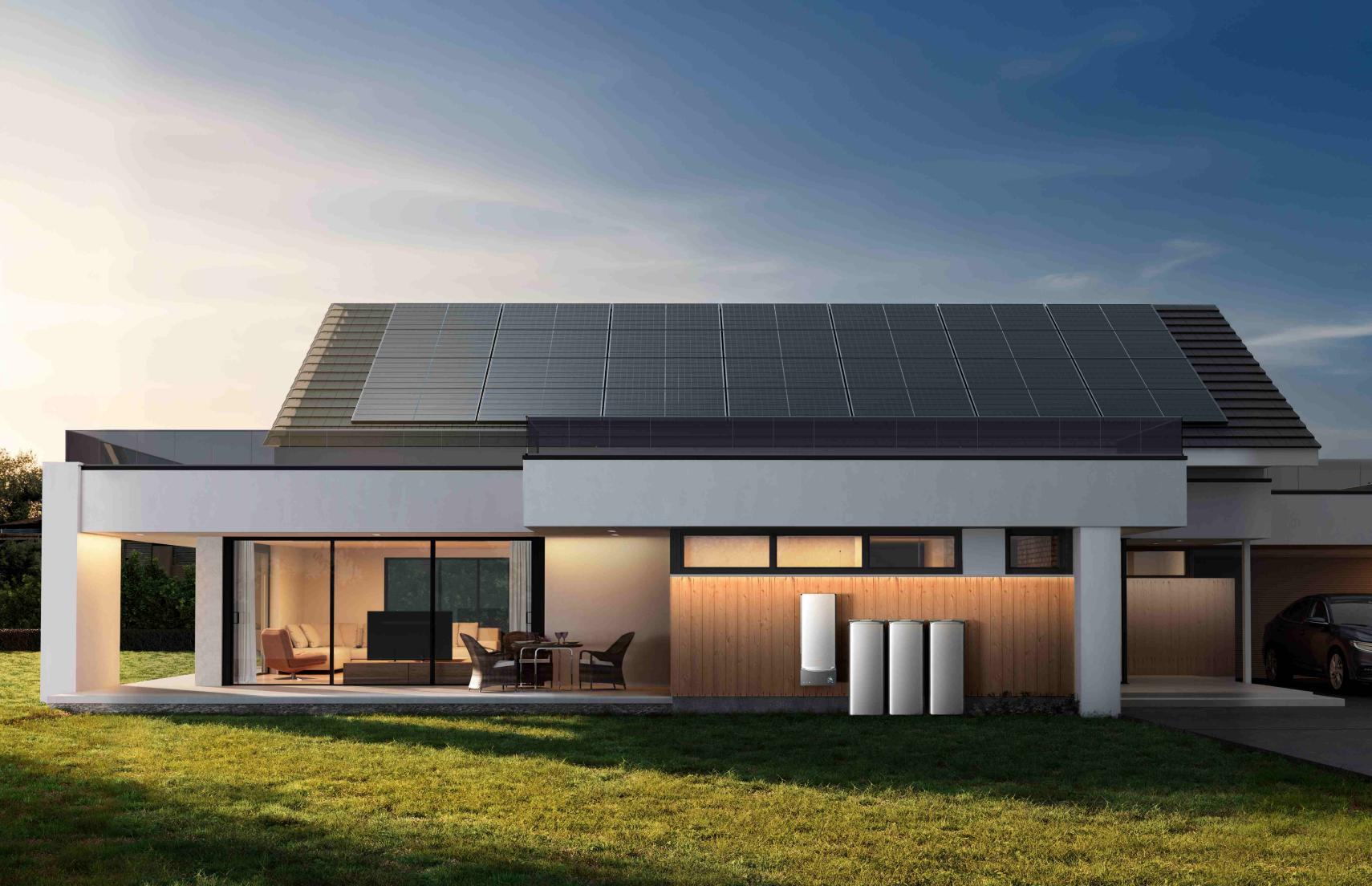 Modern solar home